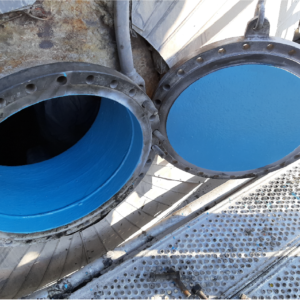 Highly Durable Devcon Brushable Ceramic Coating Withstands Petrochemical Desalting Process