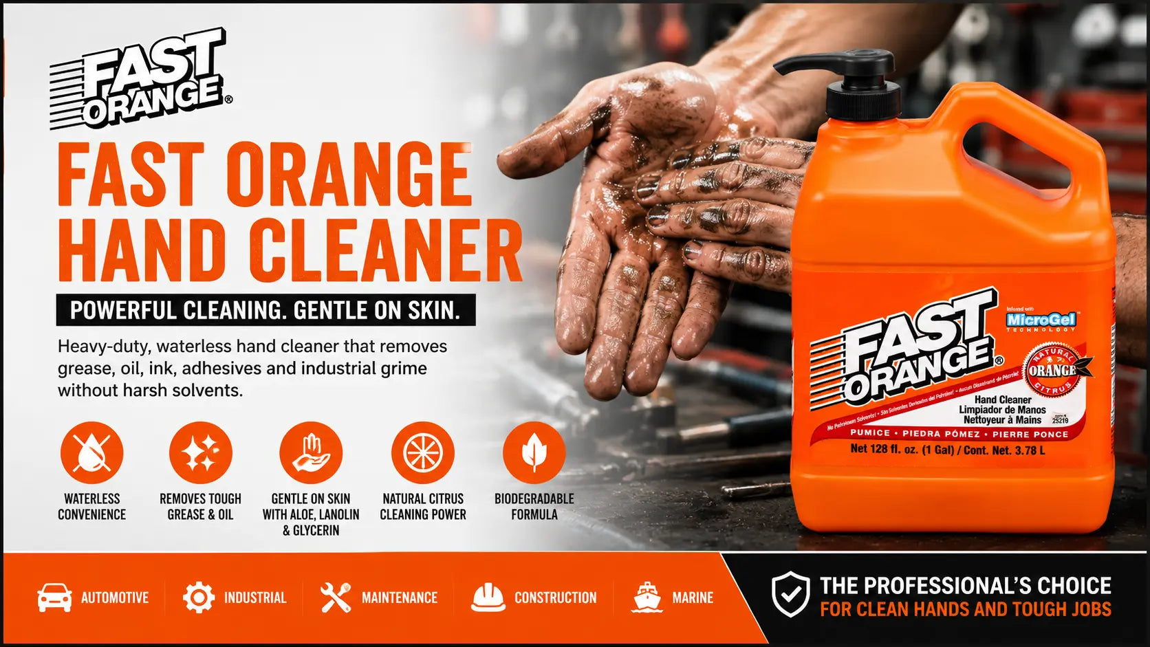 Fast Orange Hand Cleaner