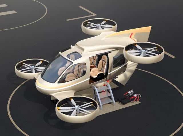 How Technology and Materials Are Powering the Rise of Autonomous Flying Vehicles
