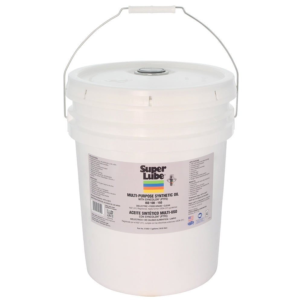 Super Lube Multi-Use Synthetic Oil 51050 5gal Pail