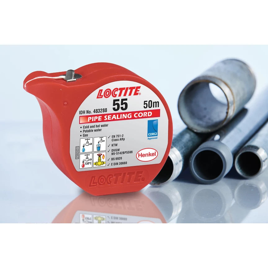 Loctite 55 管道密封线 150ml Henkel 授权经销商