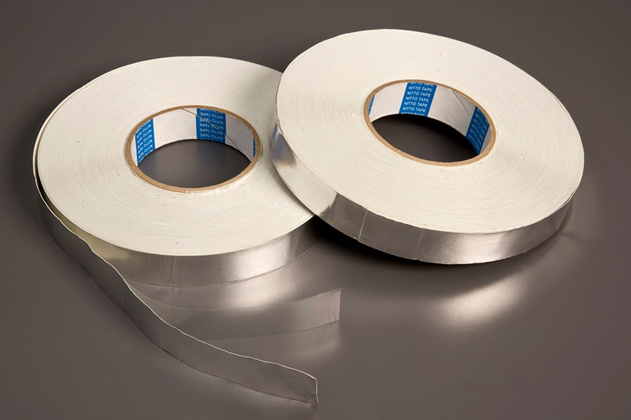 ALUMINUM FOIL TAPE AND LINER LAMINATED WITH COTTON CLOTH P-12L