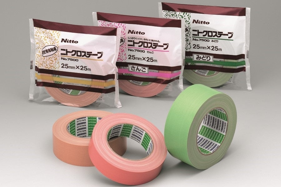 Adhesive Cloth Tape for External Paint Curing NITOCLOTH Tape No.7500 Series