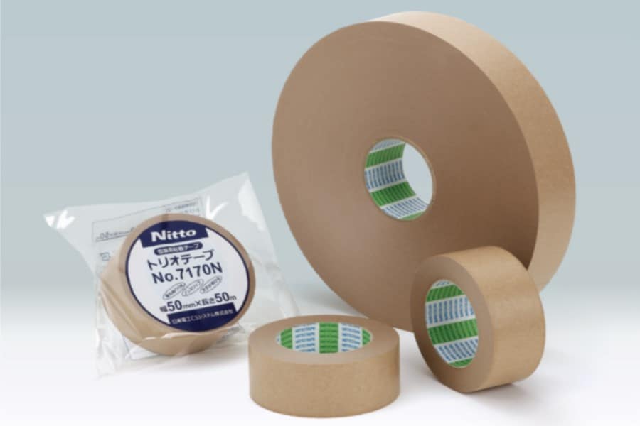 Kraft Paper Packaging Tape No.7170N (Trio, High-Function Type)