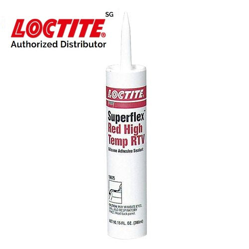 Loctite SI 596 RD Red High Temp RTV Silicone Adhesive Sealant