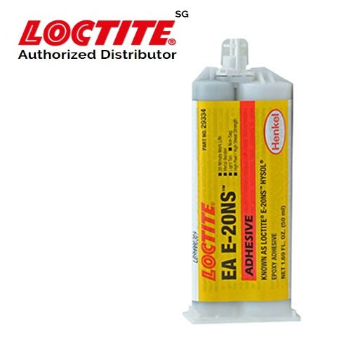 Loctite E20ns Epoxy Adhesive Cartridge White 50ml Hong Teck Hin