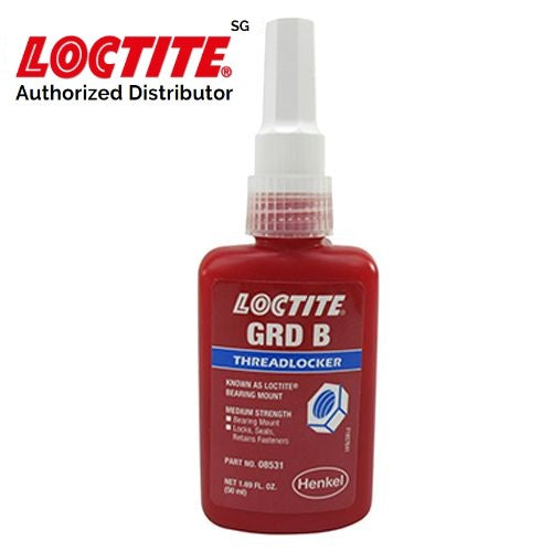 Loctite Grade B Mediumvisc Bearing Mount Threadlocker 50ml Hong Teck Hin