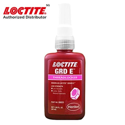 Loctite Grade E Lowvisc Threadlocker 50ml Hong Teck Hin