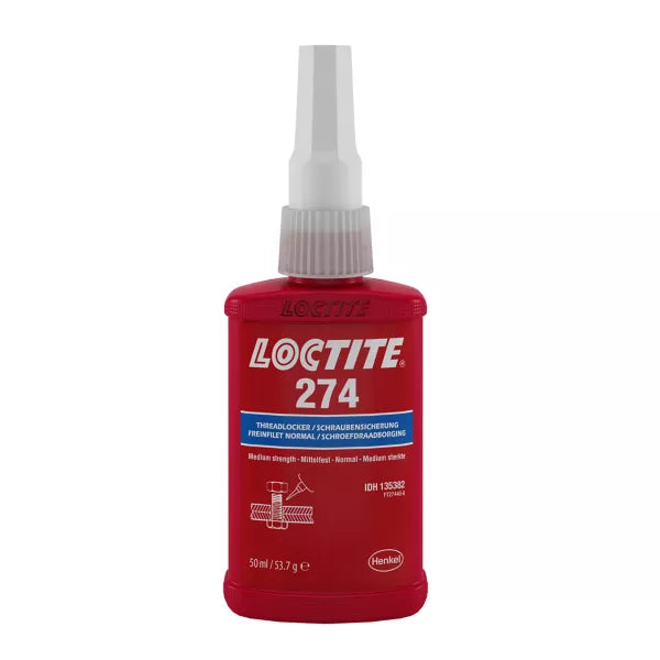 Loctite 274 Acrylic Anaerobic Threadlocker Blue 50ml