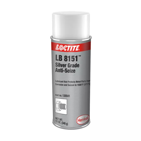 Loctite 8151 Silver Grade Anti-Seize Spray 340g