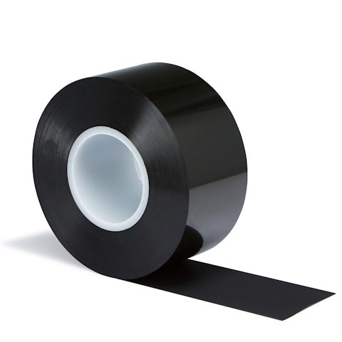 Black PI Carrier Adhesive Tape AS-020PIB12NM
