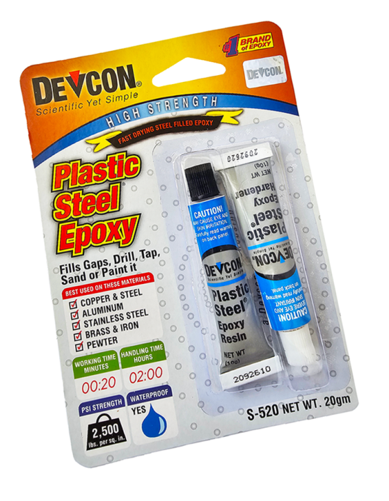 Devcon S-520 Plastic Steel Epoxy 20g
