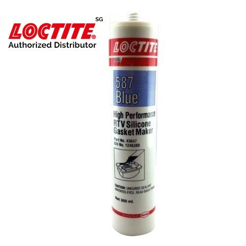 Loctite SI 587 RTV Silicone Sealant Blue Hong Teck Hin